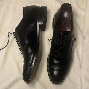 Allen Edmonds Black Leather Oxfords